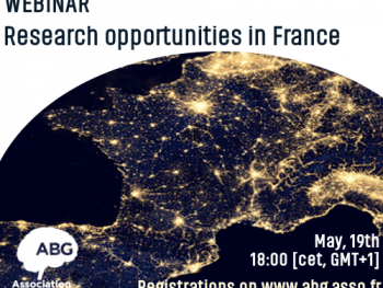 Webinar (in English) on research opportunities in France