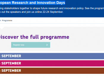 European Research and Innovation Days